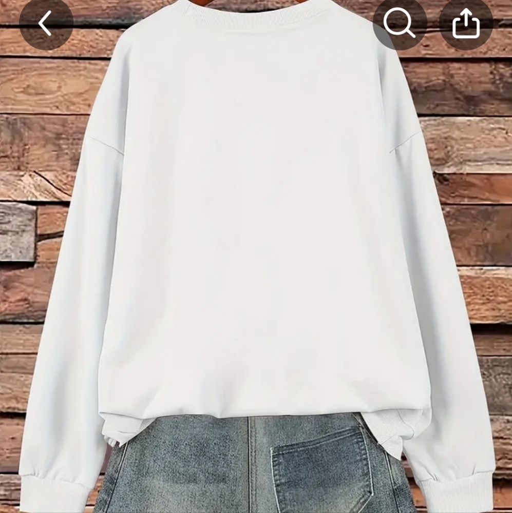 Graphic humorous sweatshirt - Picture 2 of 4